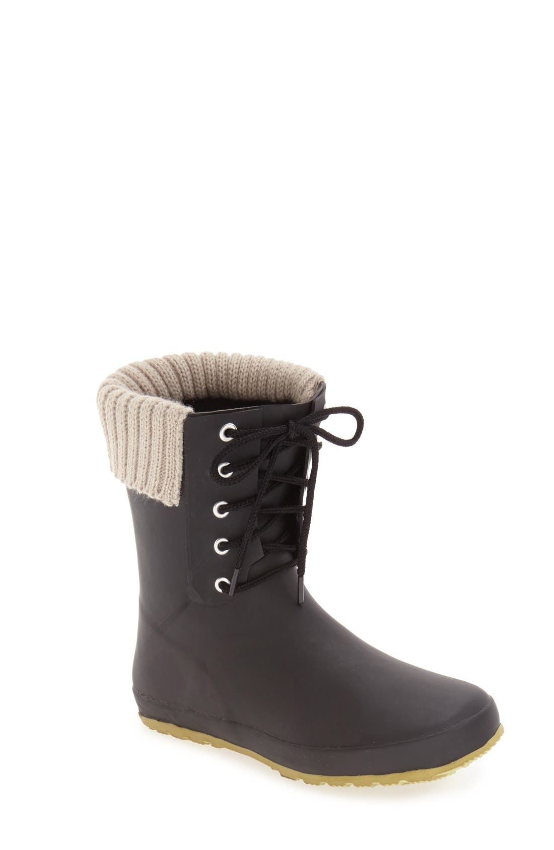 däv LaceUp Weatherproof Rain Boot (Women) Nordstrom