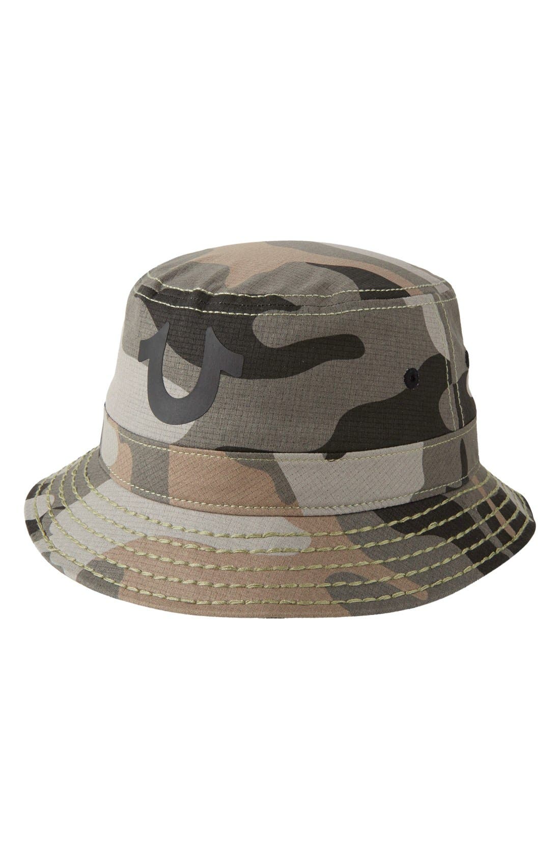 True Religion Brand Jeans Camo Bucket Hat Nordstrom