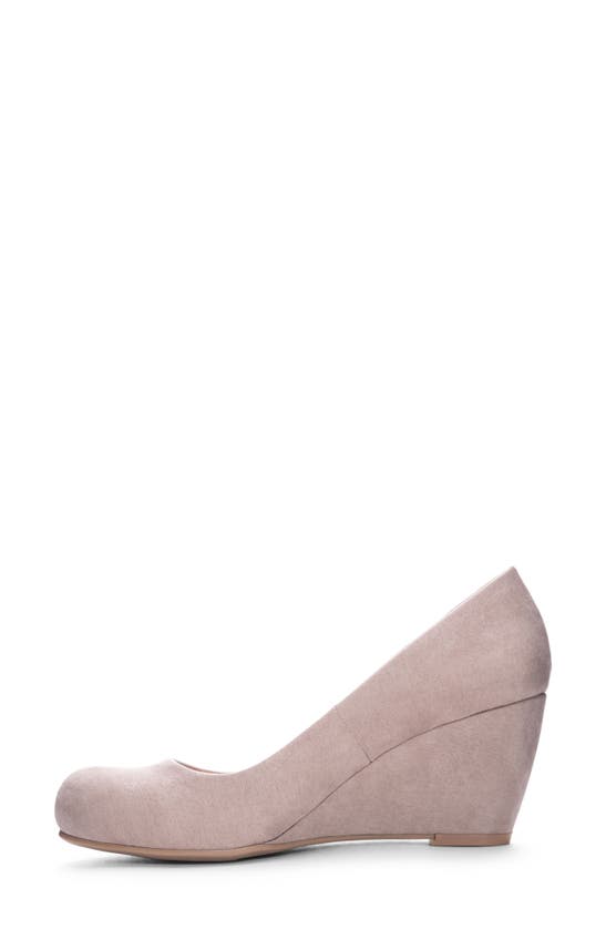 Cl By Laundry Nima Wedge Pump In Taupe