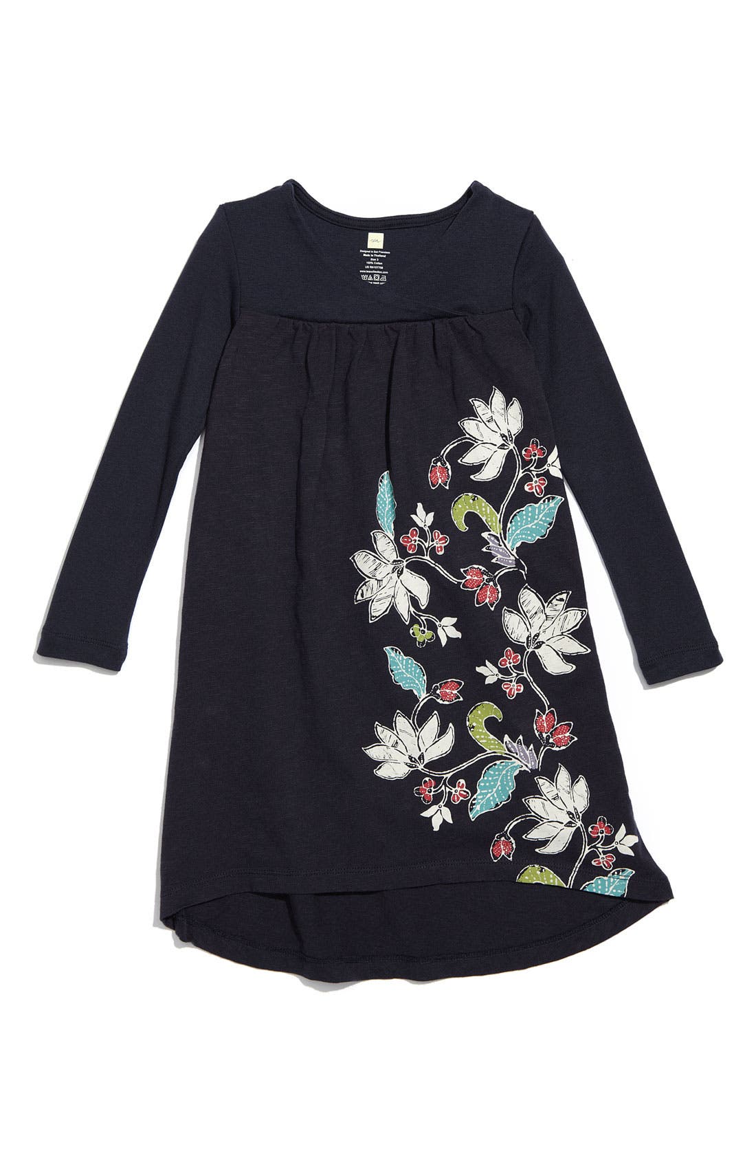 Tea Collection Long Sleeve Dress (Little Girls & Big Girls) Nordstrom