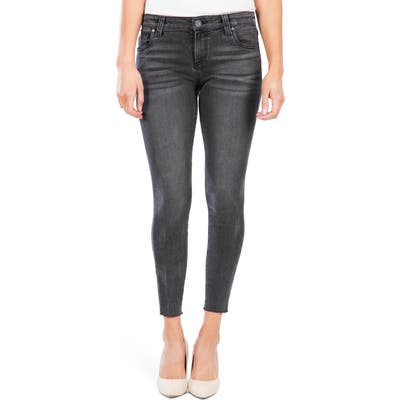Kut From The Kloth Connie Raw Hem Ankle Skinny Jeans, Blue