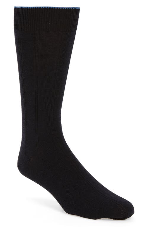 Nordstrom Men's Shop Rib Wool Blend Socks at Nordstrom,