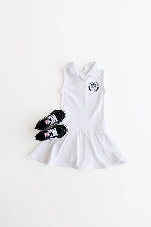 Shop Charlie Lou Baby ® Baby Girl's Tennis Dress In White