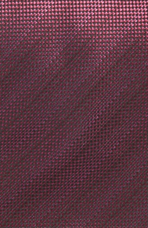 Nordstrom Tonal Stripe Silk Tie In Wine