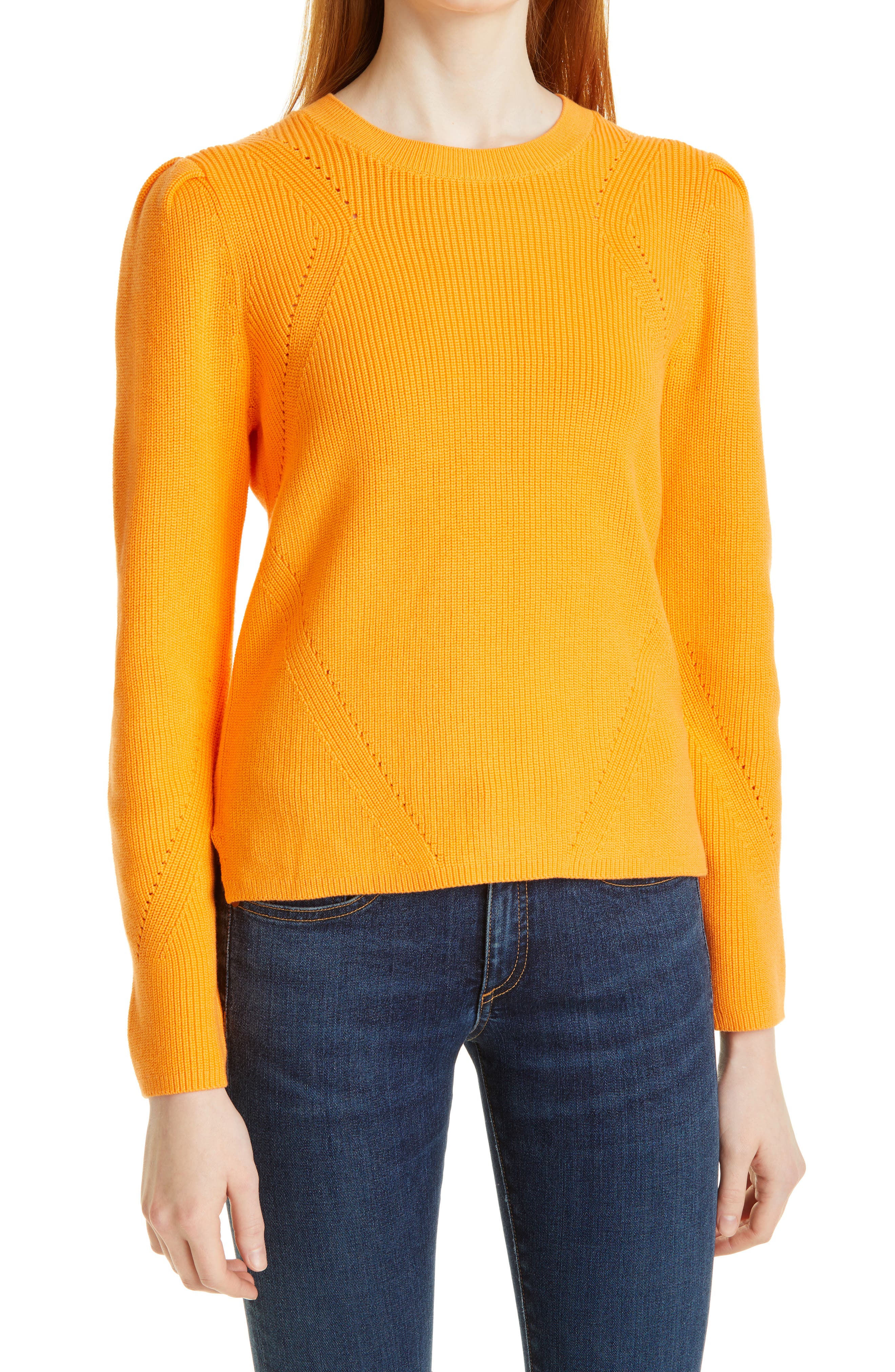 Yellow orange sweater Clearance