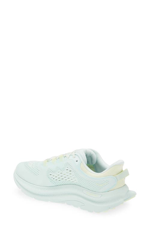 Shop Hoka Kawana 2 Running Shoe In Aqua Breeze/celery Juice