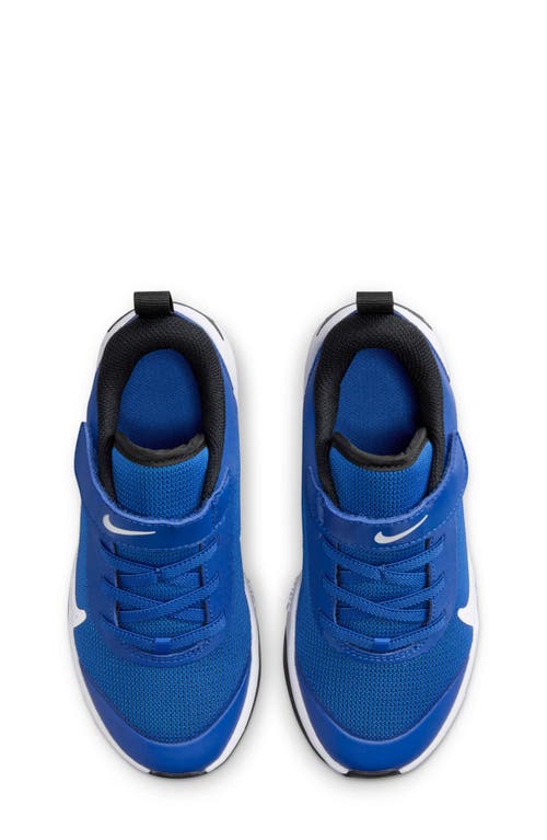 Shop Nike Kids' Omni Multi-court Sneaker In Game Royal/white/black