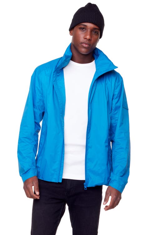 Alpine North Stewart Men's (recycled) Ultralight Windshell Jacket In Blue