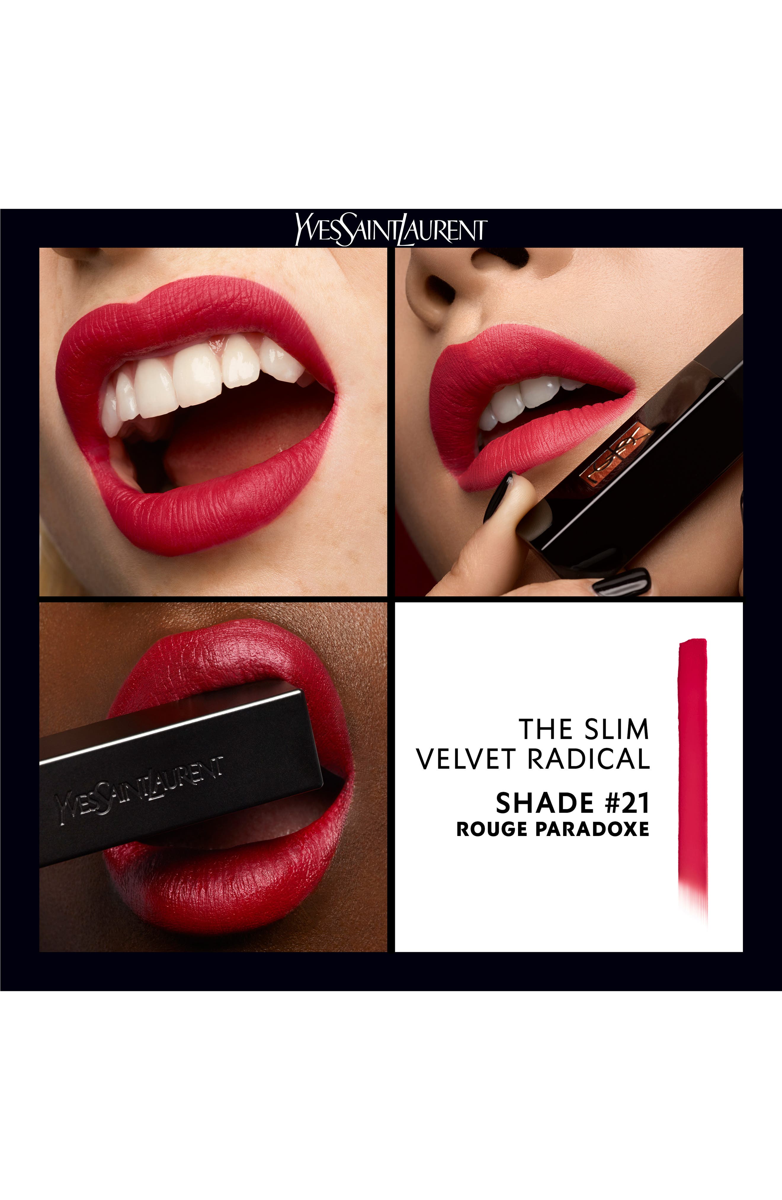Yves Saint Laurent The Slim Velvet Radical Matte Lipstick in 21