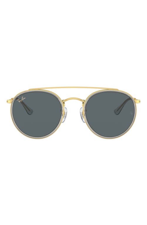 Ray Ban Ray-ban 51mm Aviator Sunglasses In Gold