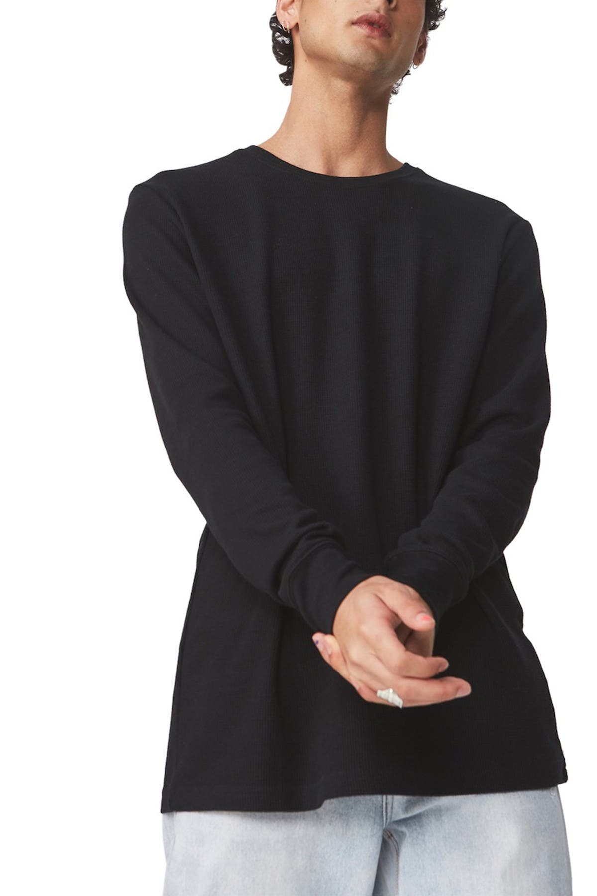 waffle long sleeve shirt