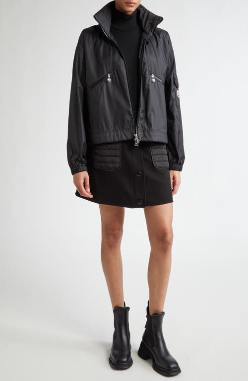 Moncler Hemar Hooded Jacket In Black
