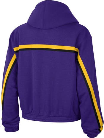 Jordan Brand Women's Jordan Brand Purple Los Angeles Lakers Courtside  Statement Edition Pullover Hoodie