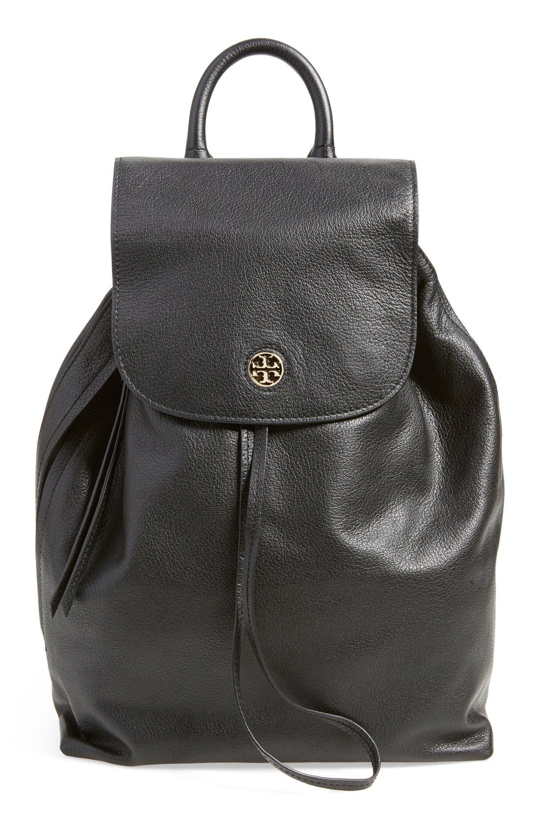 tory burch drawstring backpack