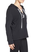 The laundry room lace-up hoodie The Laundry Room Lace-Up Hoodie | Nordstrom