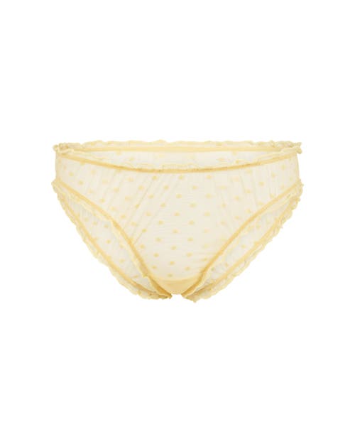 Adore Me Sammy Bikini Panties In Light Yellow