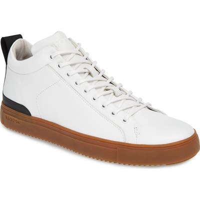Blackstone Mid Top Sneaker, White