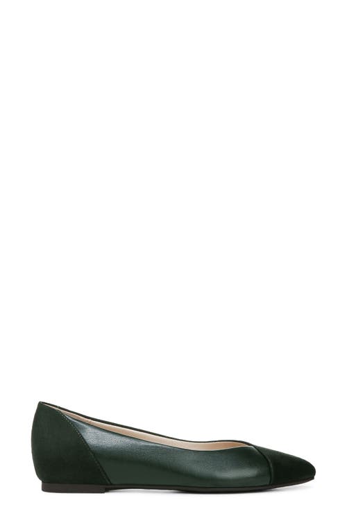 Shop Lifestride Promise Pointed Toe Flat In Green