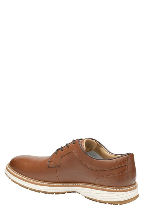 Johnston & Murphy Men's Waterproof Upton Gl1 Luxe Hybrid Shoes In Tan Wp Full Grain