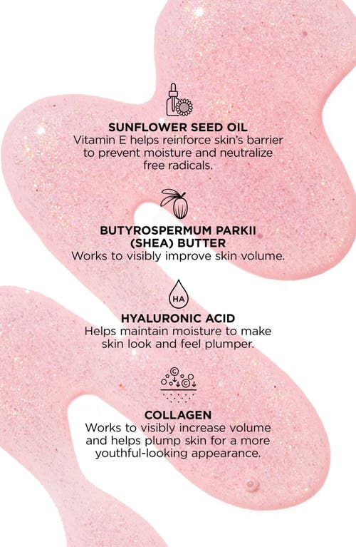 Beautybio The Pout Sparkling Rosé Volumizing Lip Serum Mini Ornament In No Color