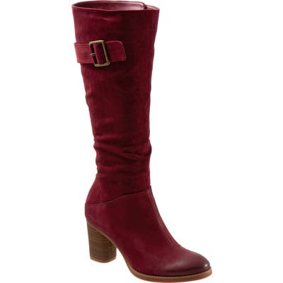 Softwalk Know Tall Boot- Burgundy