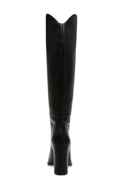 STEVE MADDEN STEVE MADDEN BIXBY POINTED TOE KNEE HIGH BOOT 