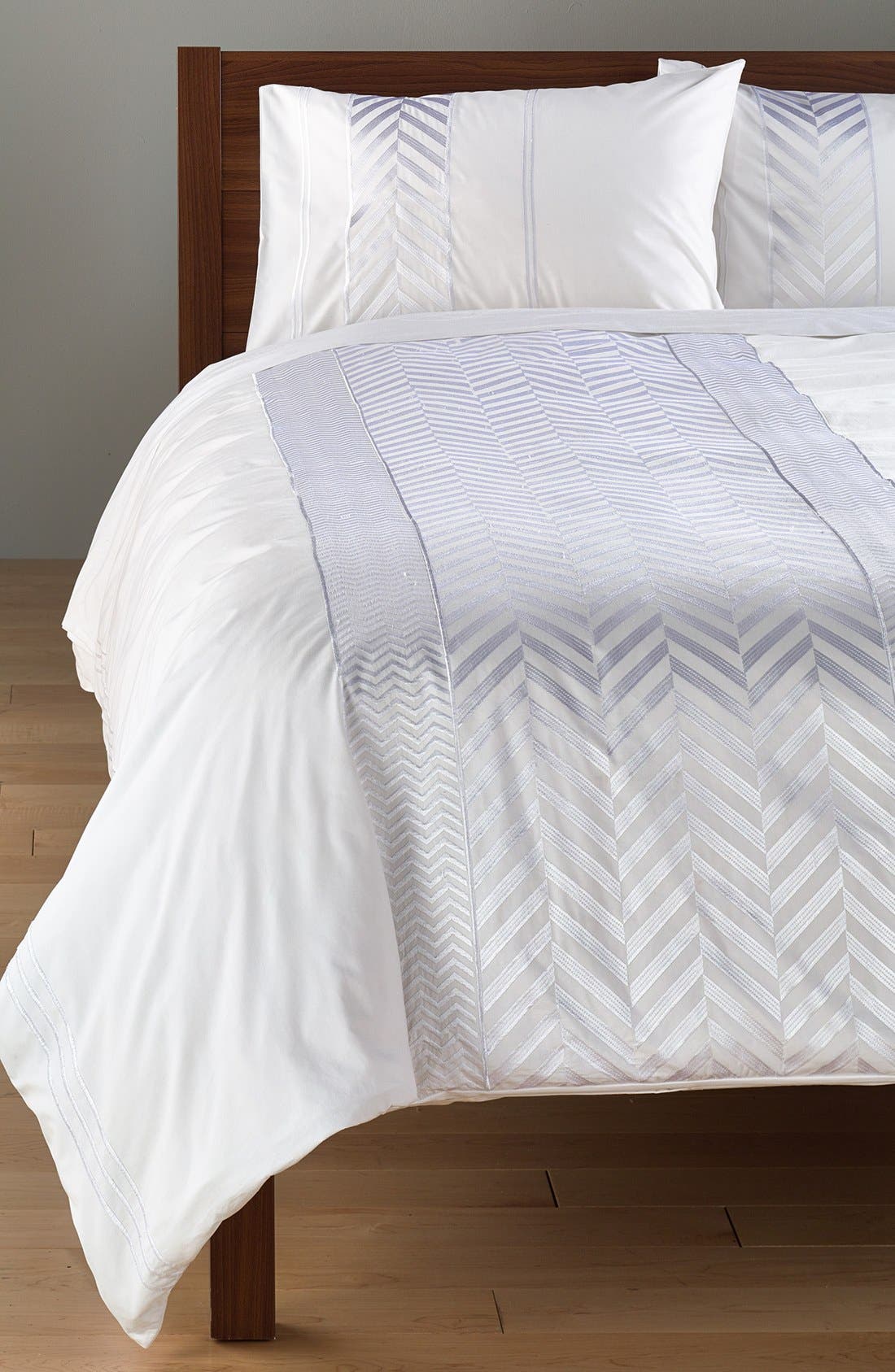 Kas Designs Herringbone Duvet Cover Set Nordstrom