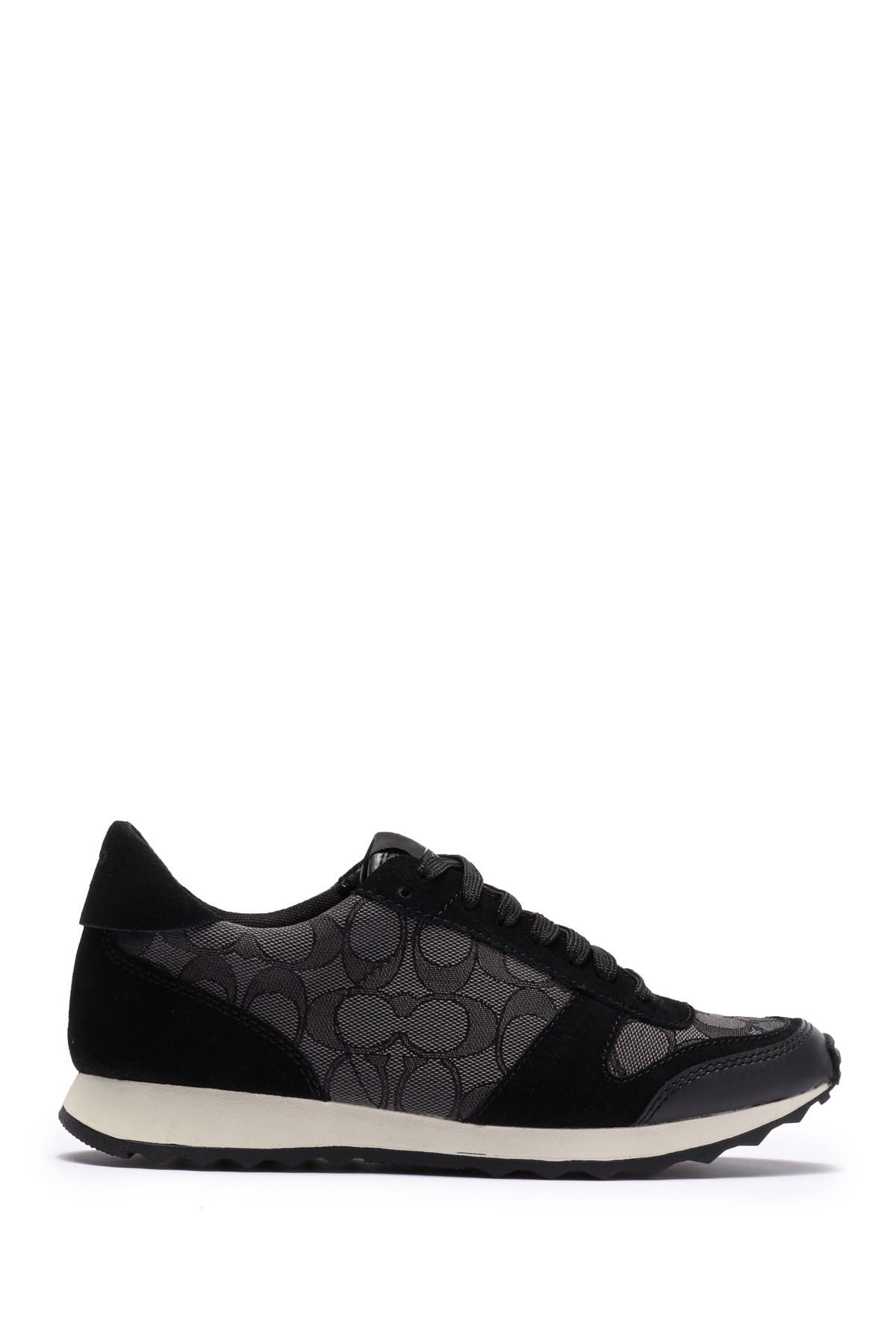coach leather signature jogger sneakers