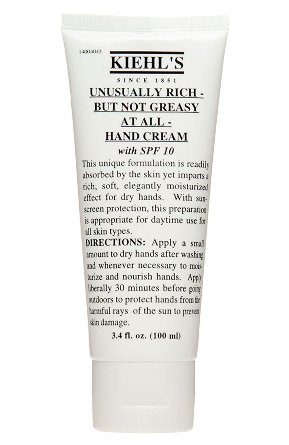 Kiehl's Since 1851 'Unusually Rich but not Greasy at All' Hand Cream Nordstrom