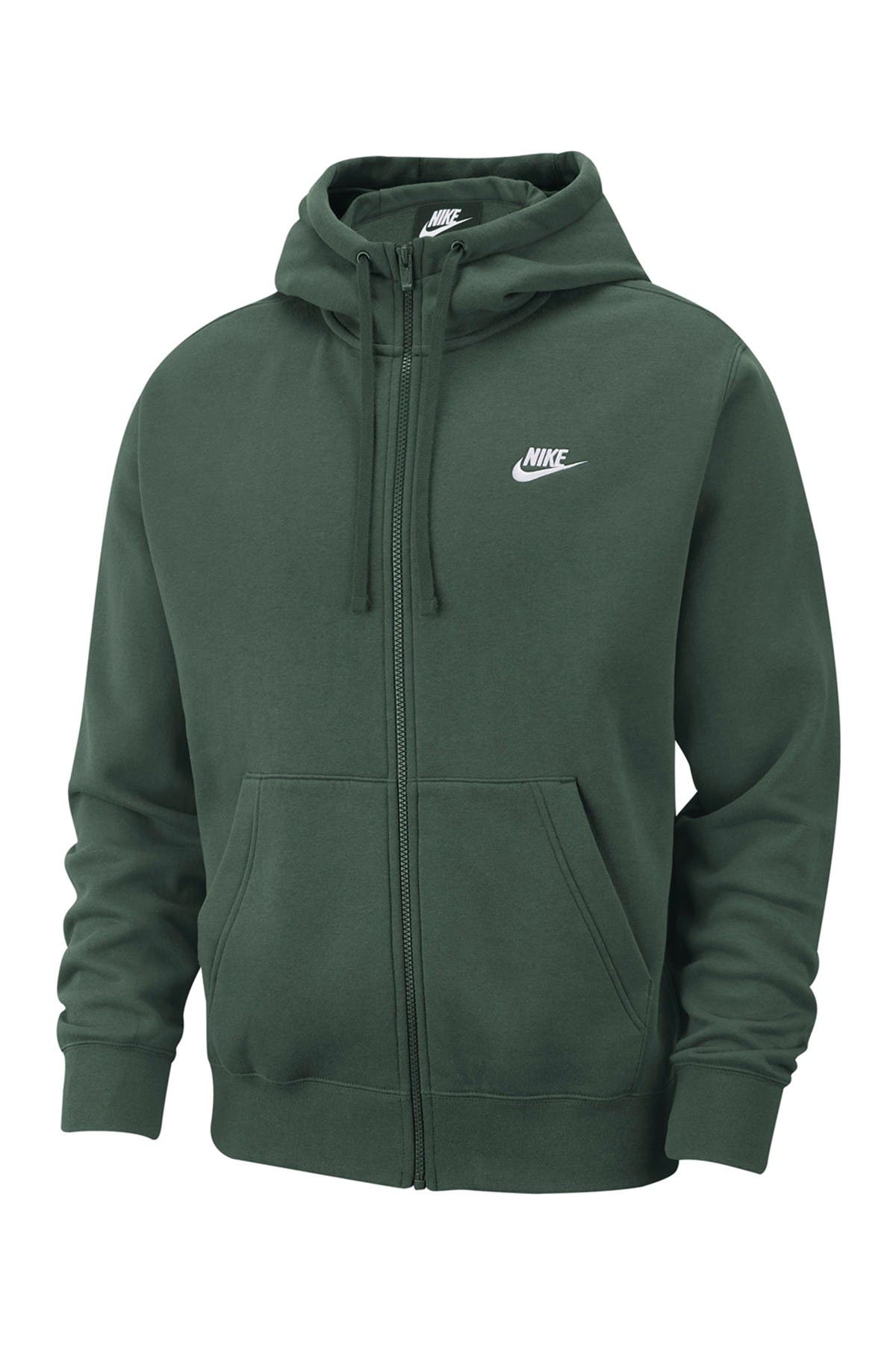 nike club hoodie full zip