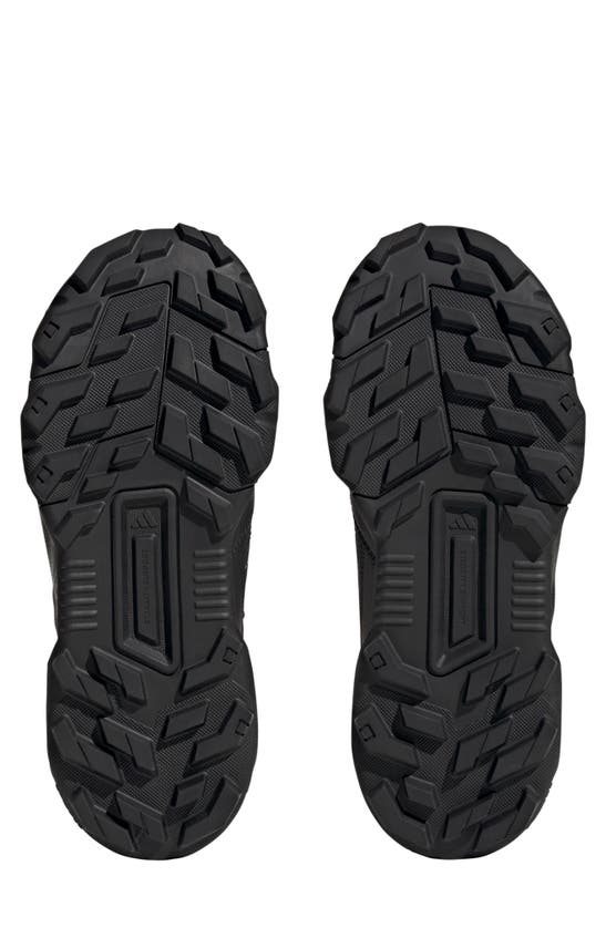 Shop Adidas Originals Unity Rain Rdy Mid Hiking Shoe In Black/ Black/ Grey