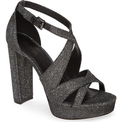 Michael Michael Kors Lorene Platform Sandal- Black