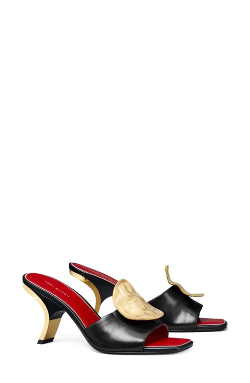 Tory Burch Patos Sandal Perfect Black /Tory Red at Nordstrom,