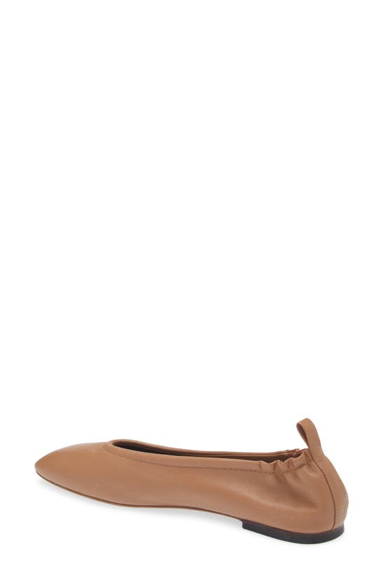 Shop 3.1 Phillip Lim Id Stretch Back Ballet Flat In Camel