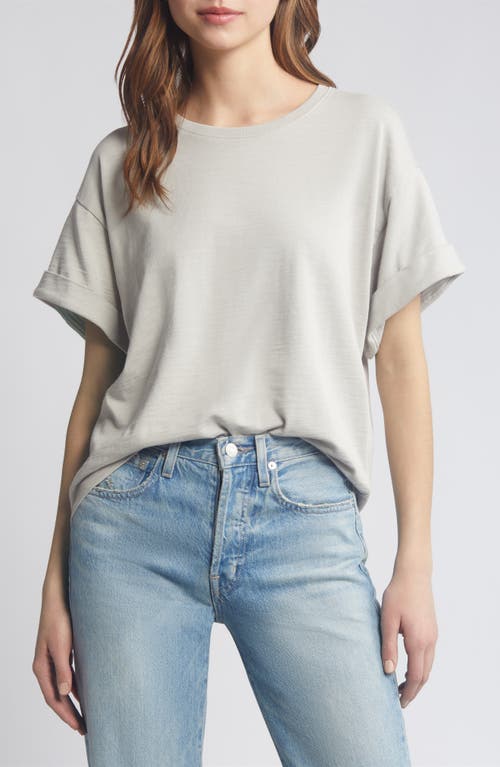 Jade Keyhole T-Shirt in Pumice