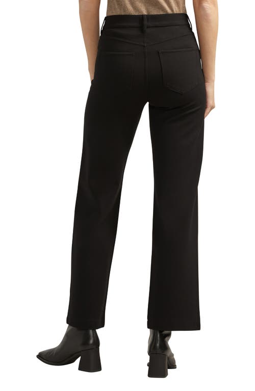 Jag Sophia High Waist Wide Leg Jeans In Black