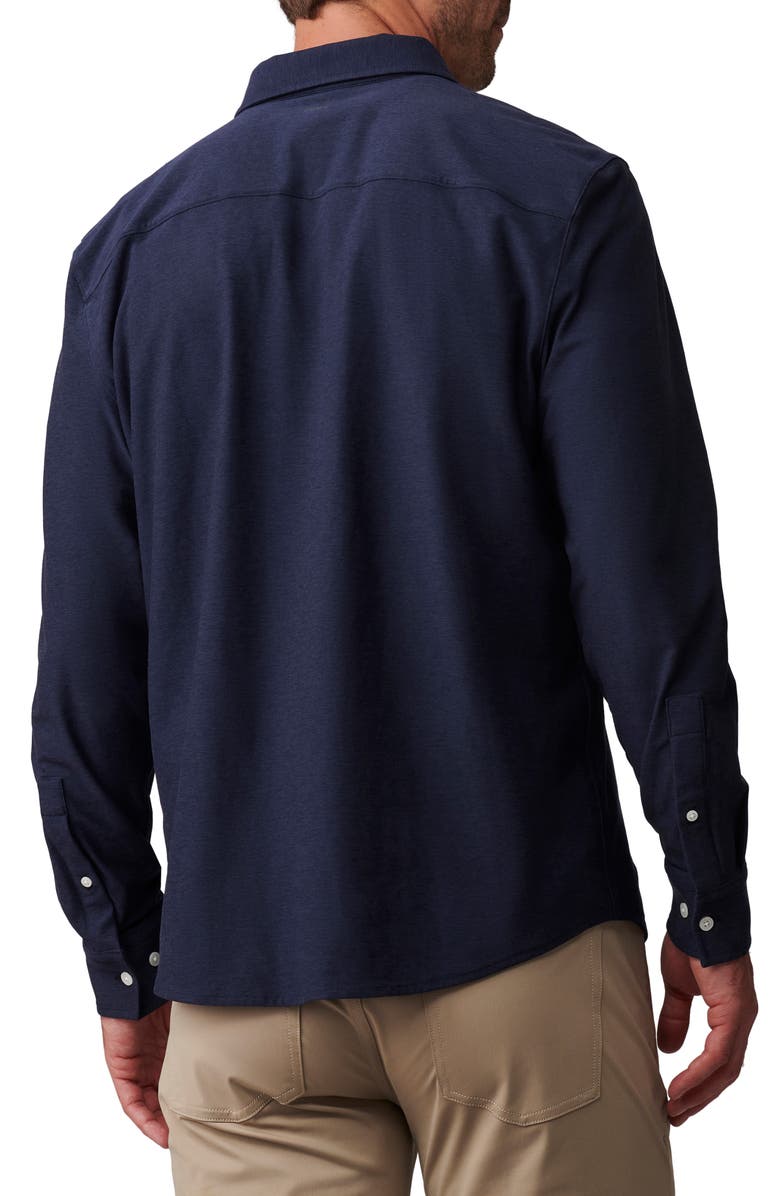 Rhone WFH Knit Button-Up Shirt | Nordstrom