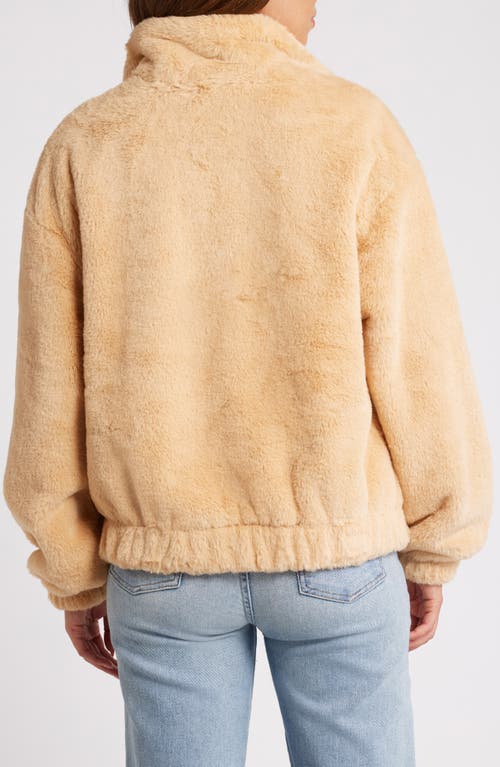 Shop Ugg(r) Faux Fur Jacket In Oolong