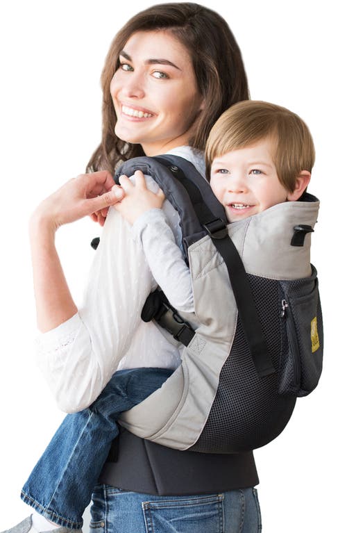 LÍLLÉbaby CarryOn Airflow Baby Carrier in Charcoal/Silver at Nordstrom