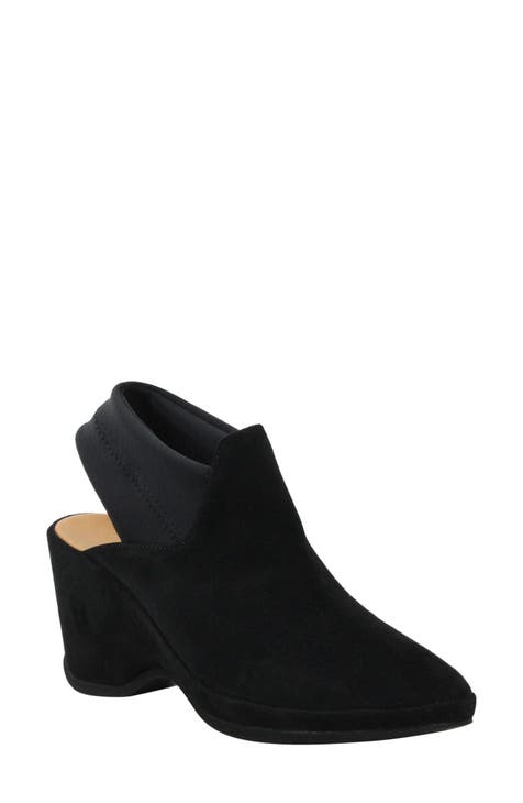 Slingback cheap ankle boots