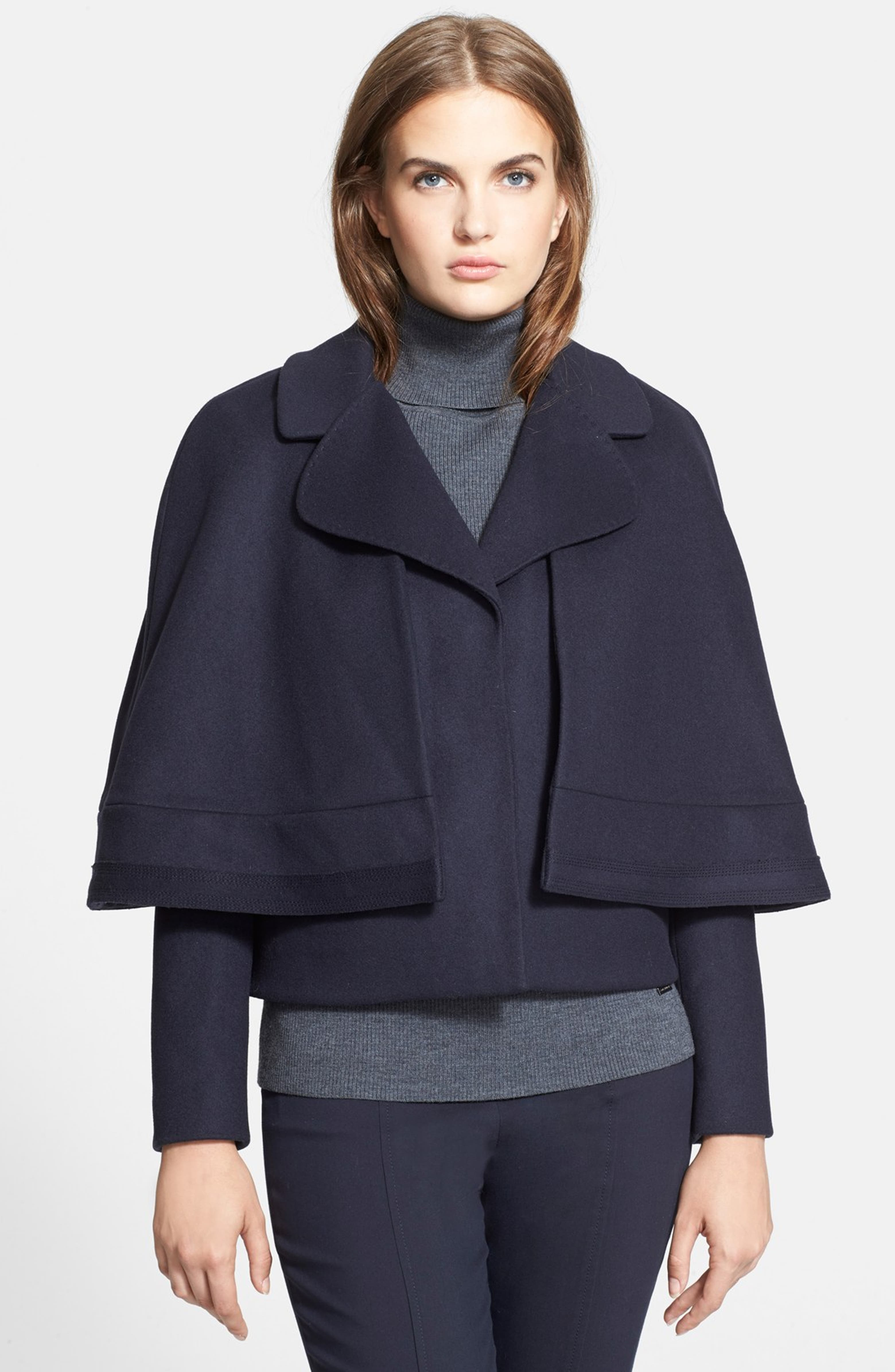Tory Burch 'Jess' Convertible Cape Jacket | Nordstrom