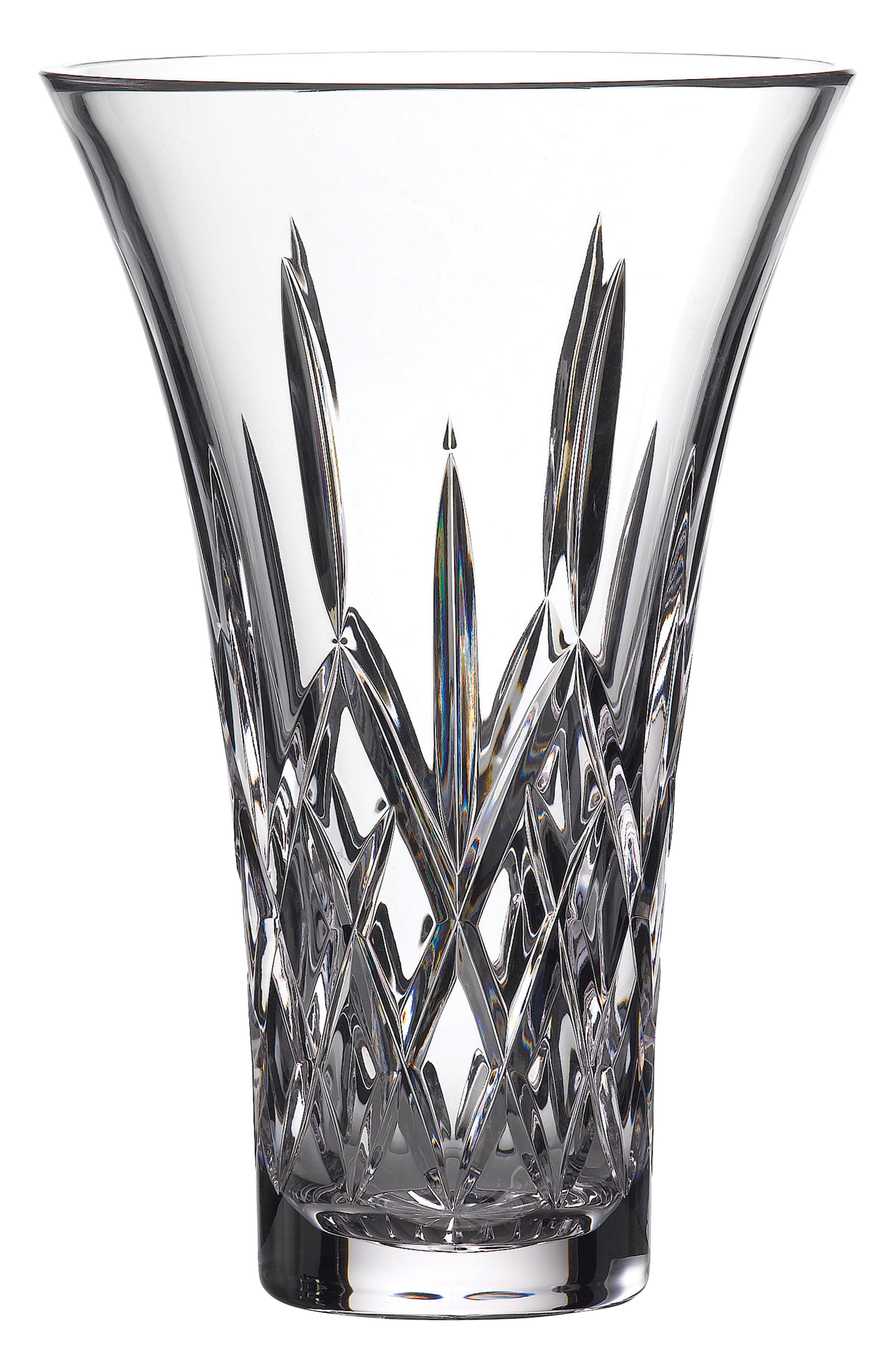 Waterford Lismore Flared Lead Crystal Vase Nordstrom