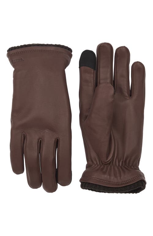 John Sheepskin Gloves in Brown