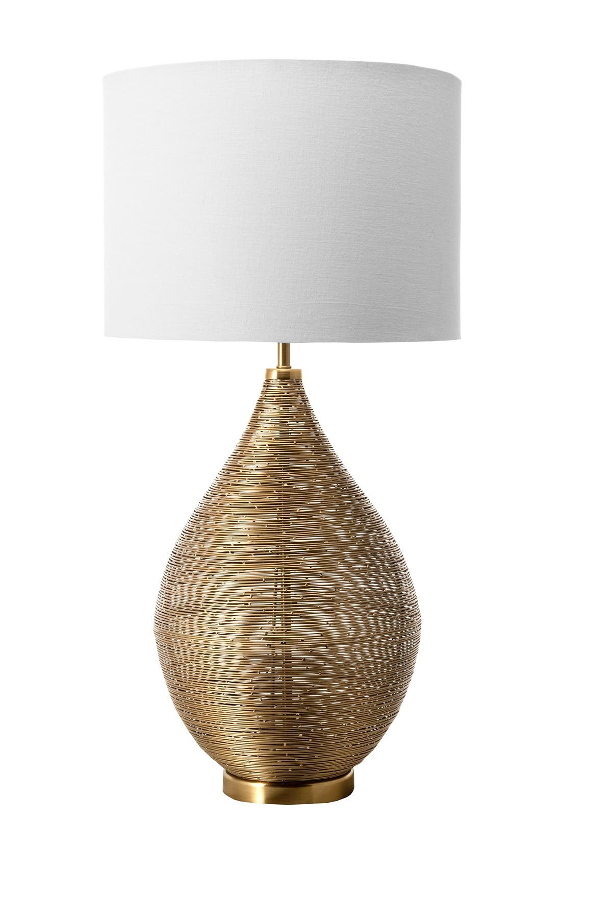 gold wire table lamp