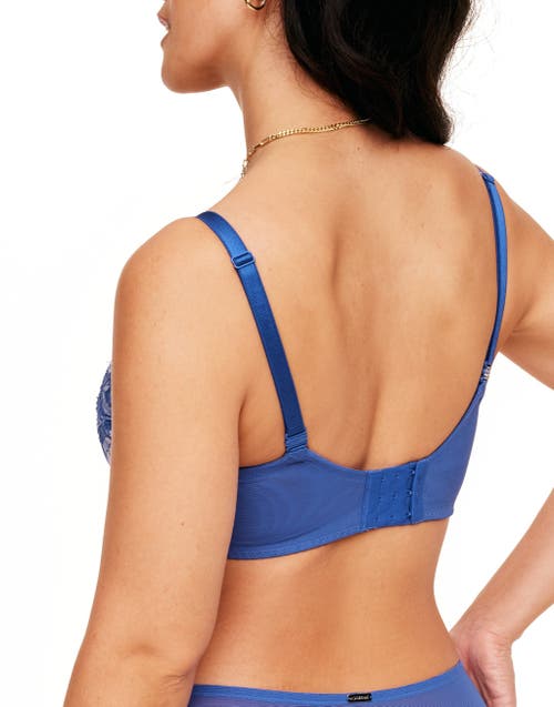 Shop Adore Me Chelsi Unlined Demi Bra In Dark Blue