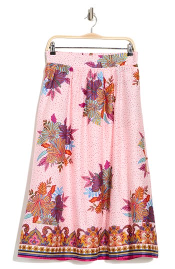 Industry Republic Clothing Floral Maxi Skirt In Multi