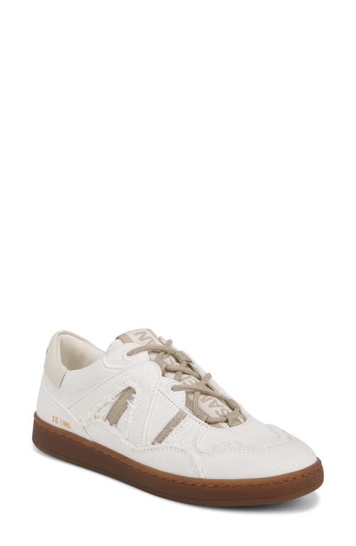 Sam Edelman Jayne Low Top Sneaker In White/stone Grey