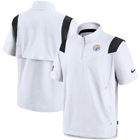 Nike / Men's Detroit Lions Sideline Coaches Short Sleeve Grey Jacket