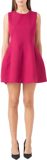 Kate Spade Pink Roset Fit and Flare Dress Review