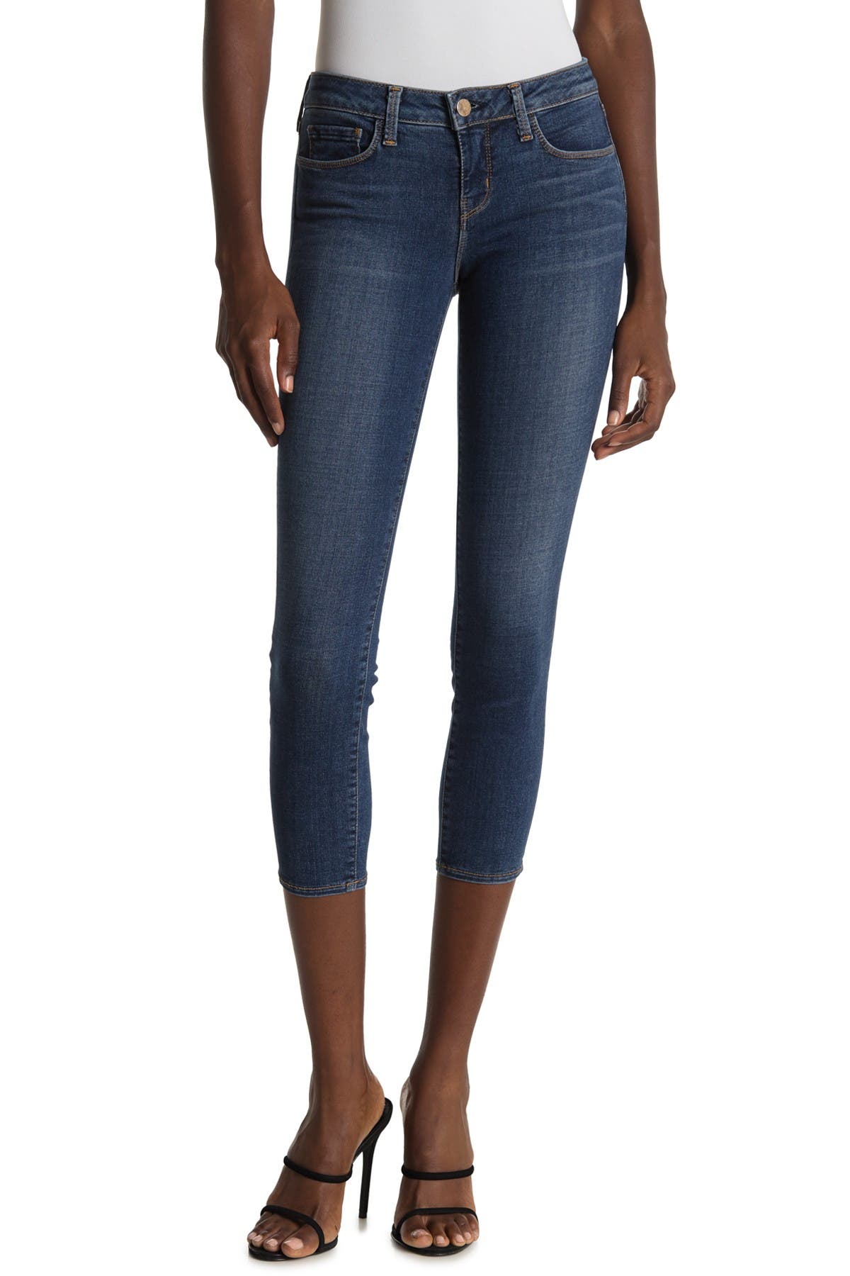 low rise crop jeans